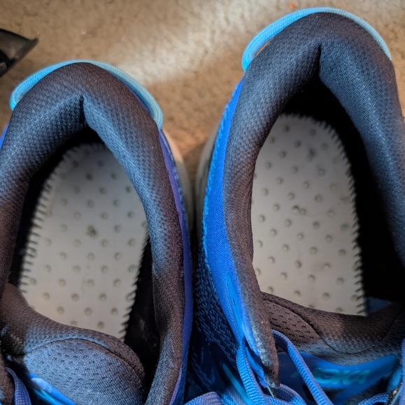 Hoka One One Blue Athletic Shoes - Picture 5 of 6